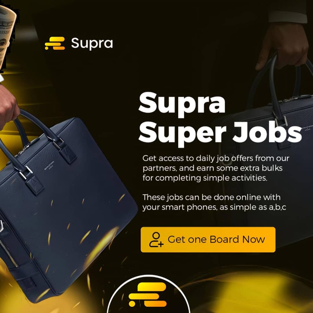 Supra jobs