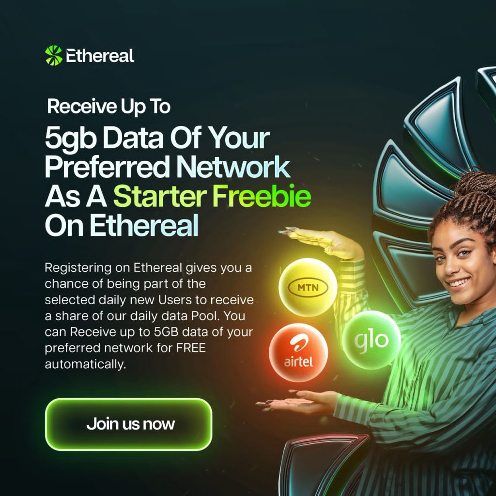Ethereal data freebie